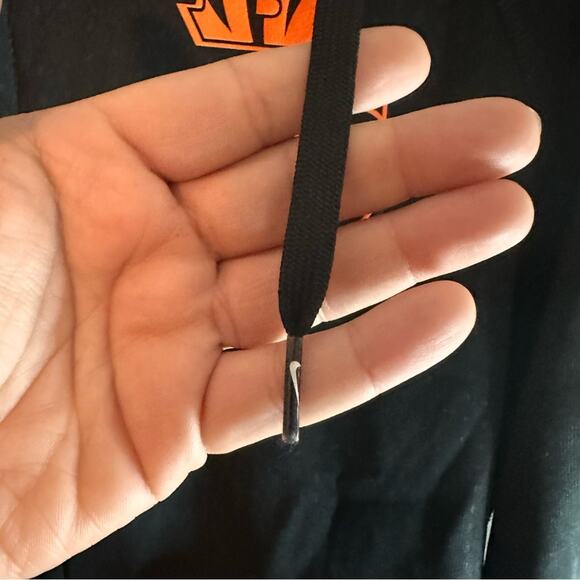 Nike NFL Apparel Thermafit Cincinnati Bengals Full Zip Hoodie Sweatshirt Sz M - Picture 7 of 9